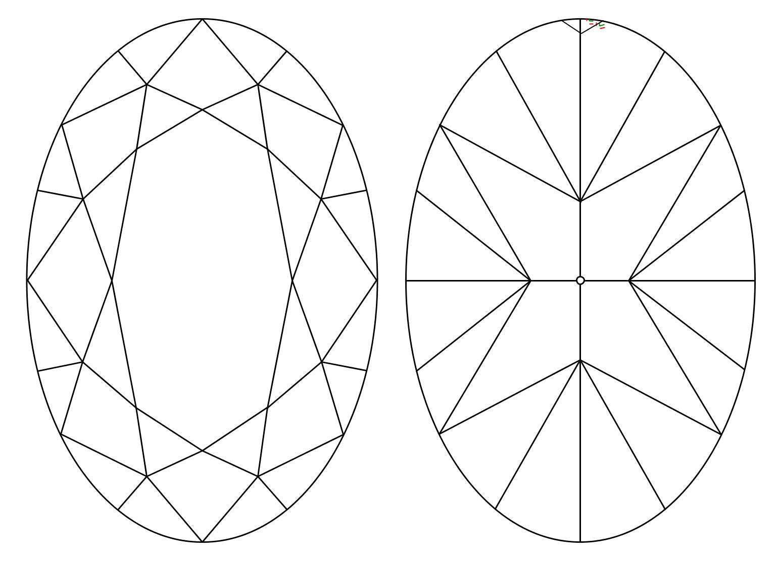 GIA 1.05 F-VVS1 Oval Diamond