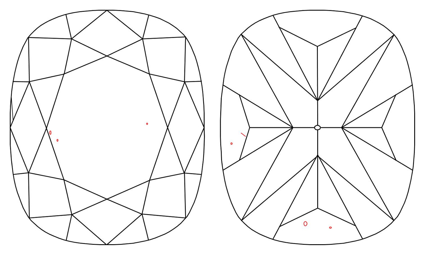 GIA 1.03 D-VS1 Cushion Diamond