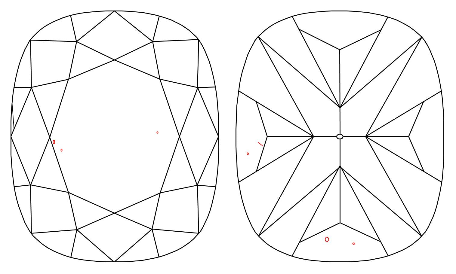 GIA 1.03 D-VS1 Cushion Diamond