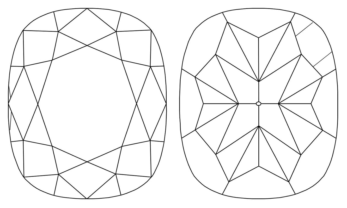 GIA 1 E-IF Cushion Diamond