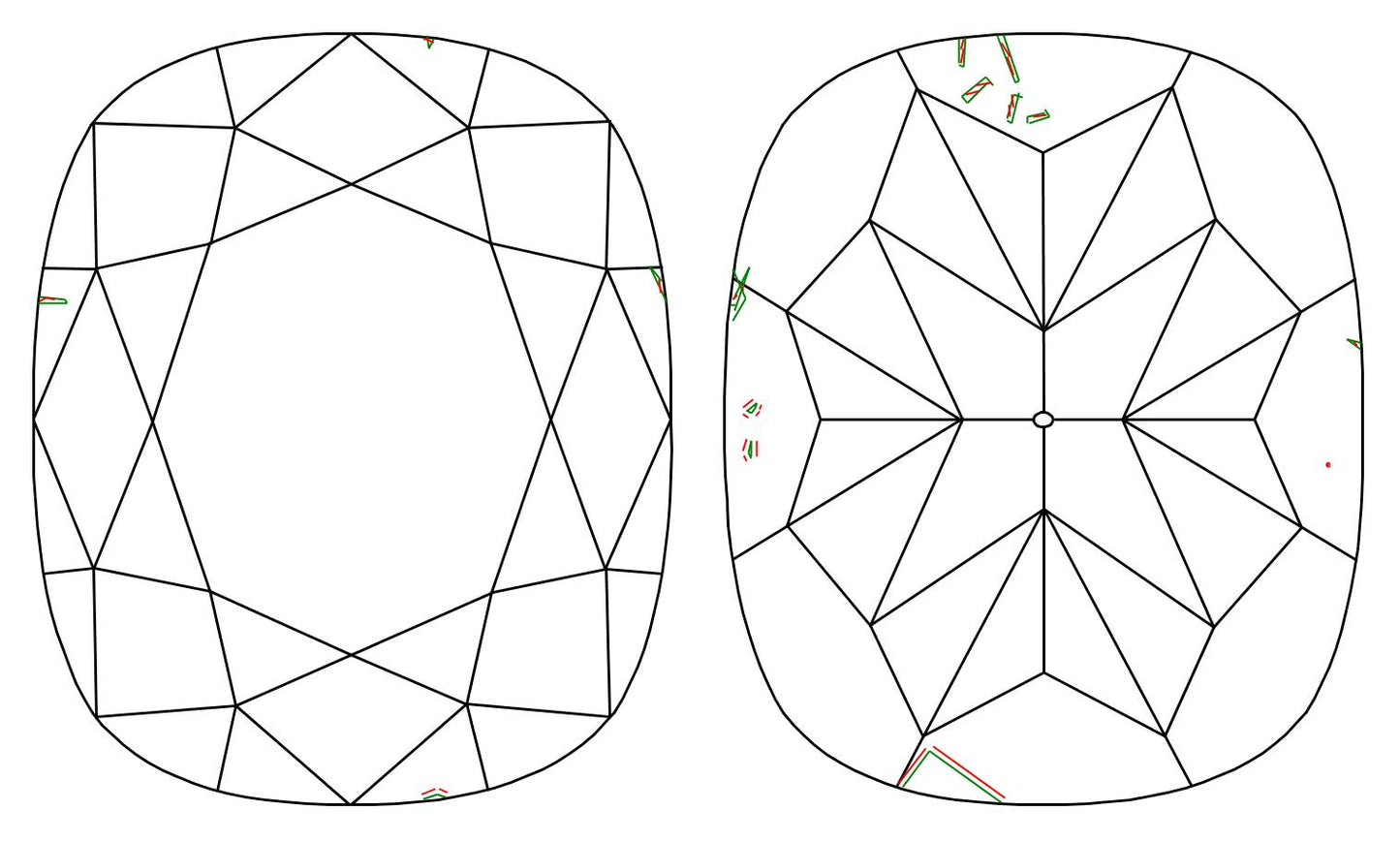 GIA 1.13 J-SI1 Cushion Diamond