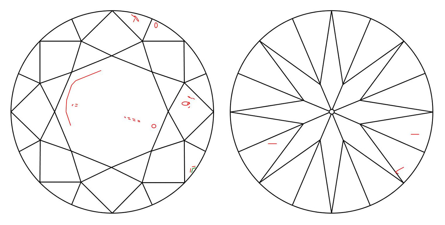 GIA 1.01 D-SI2 Round Diamond