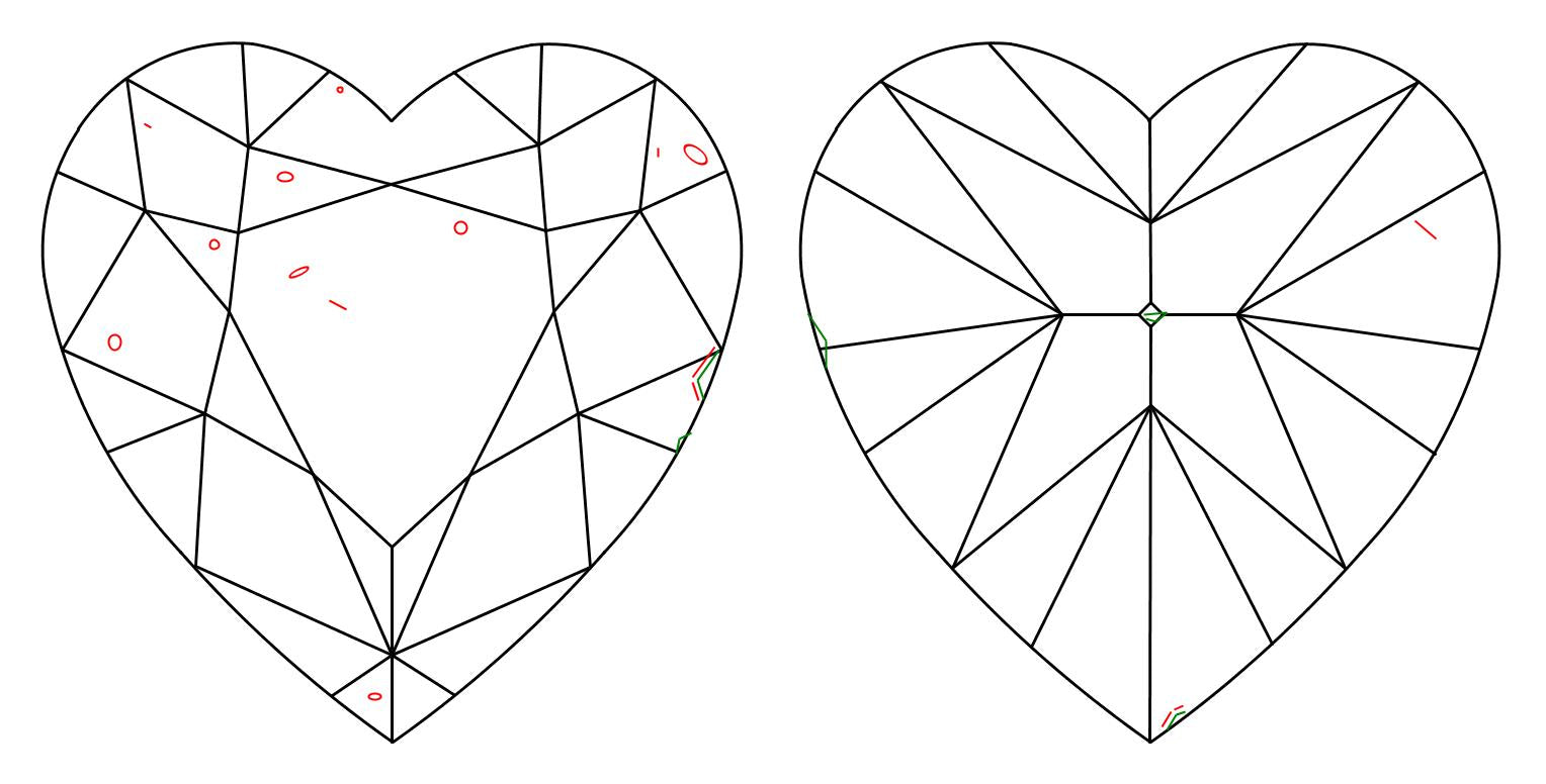 GIA 2.01 H-VS2 Heart Diamond