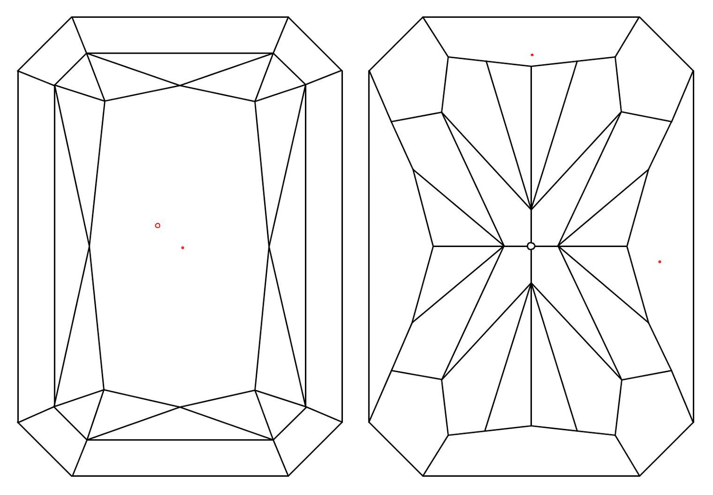 GIA 1.03 H-VS1 Radiant Diamond