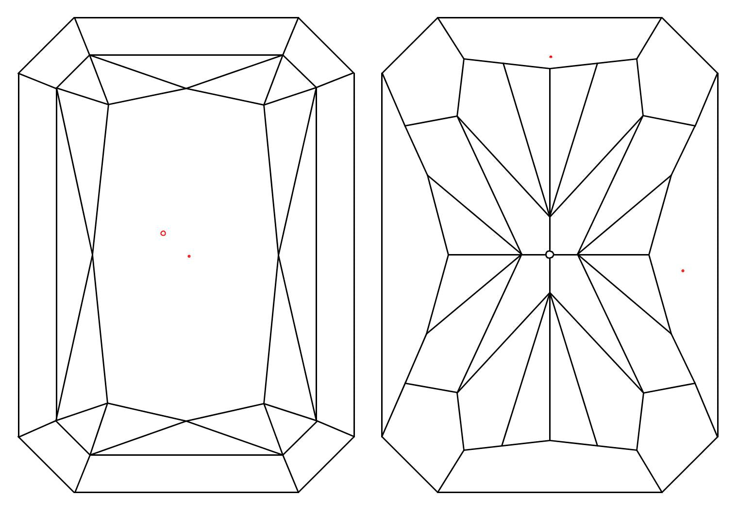 GIA 1.03 H-VS1 Radiant Diamond
