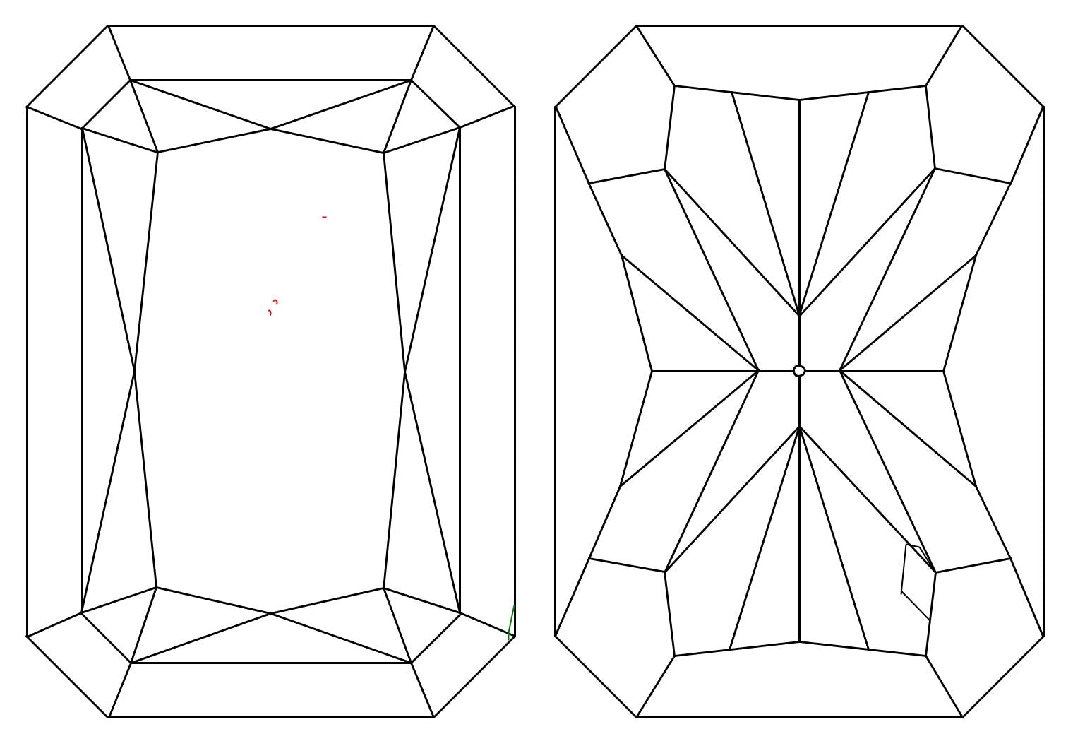 GIA 1.02 I-VVS2 Radiant Diamond