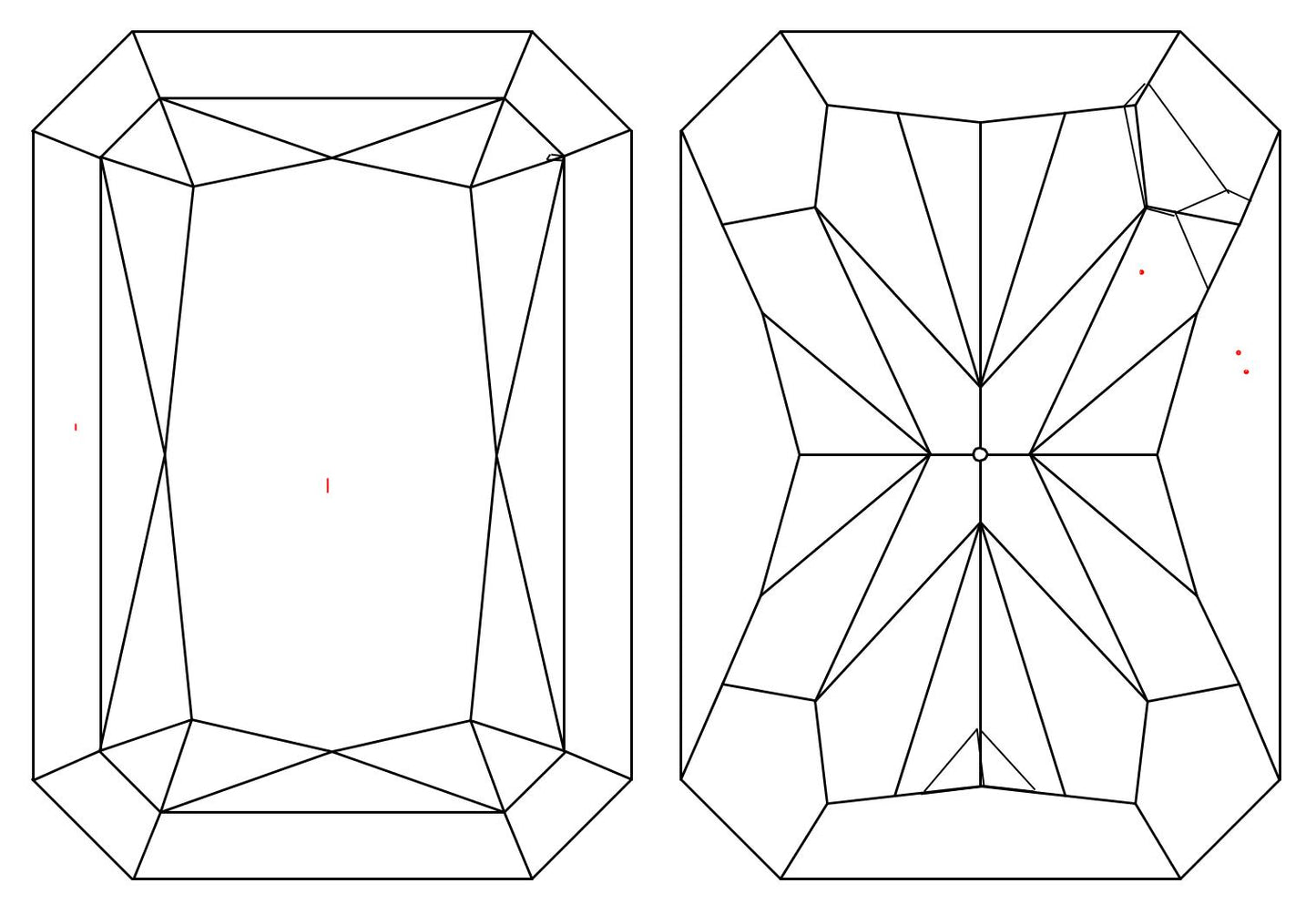 GIA 1.01 I-VVS2 Radiant Diamond