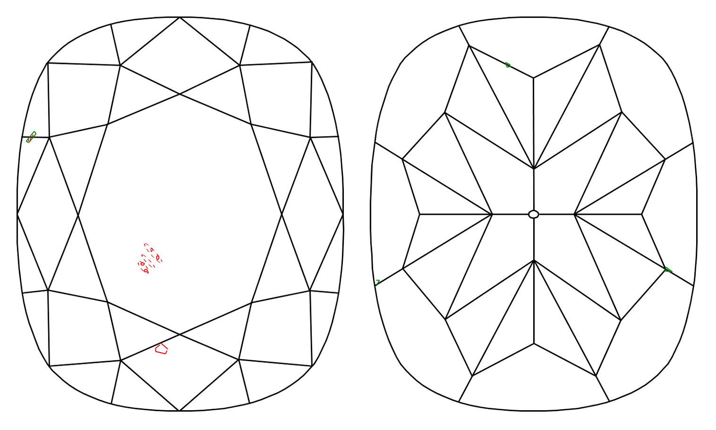 GIA 1.16 E-VS1 Cushion Diamond