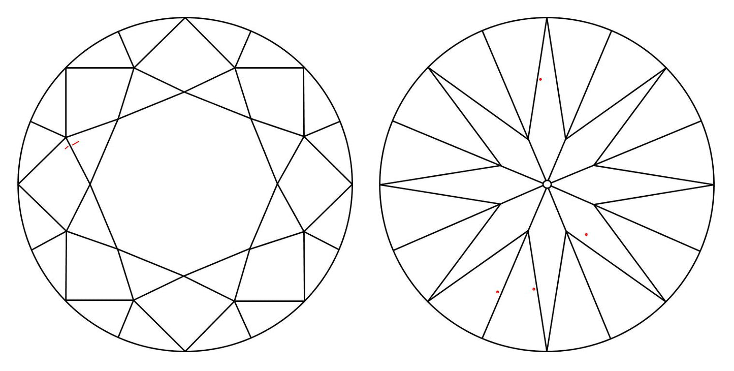 GIA 1.14 J-VVS1 Round Diamond