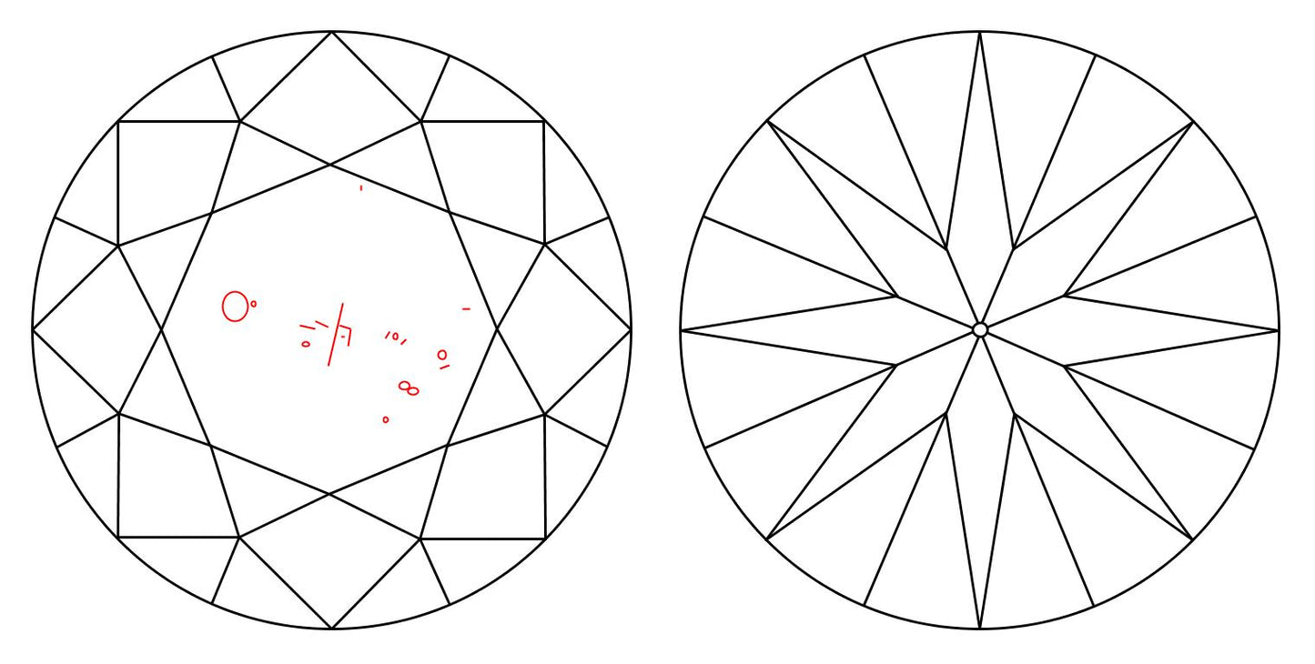 GIA 4.01 H-SI2 Round Diamond