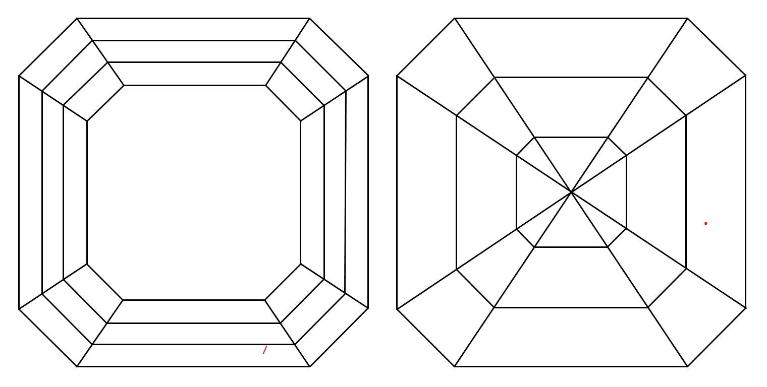 GIA 2.17 D-VVS1 Asscher Diamond