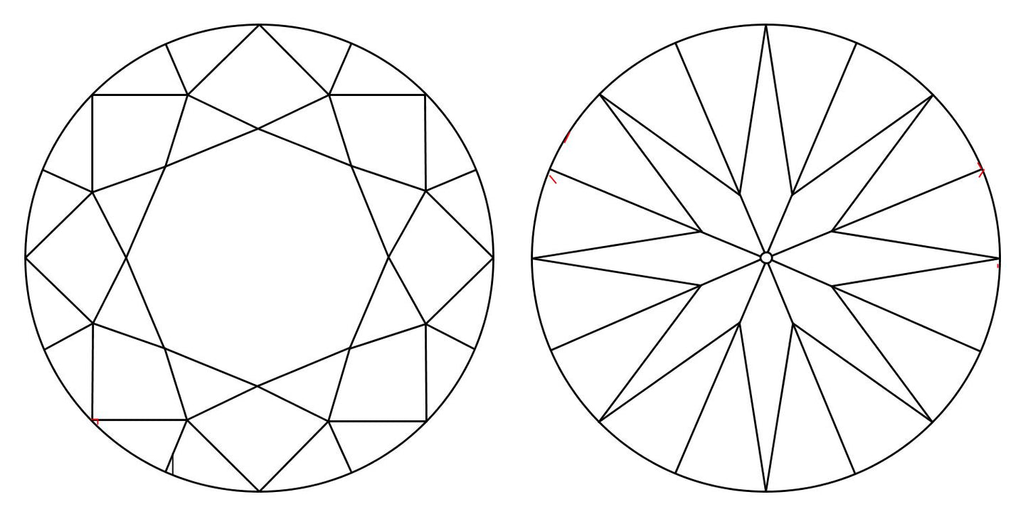 GIA 2.61 D-VVS1 Round Diamond