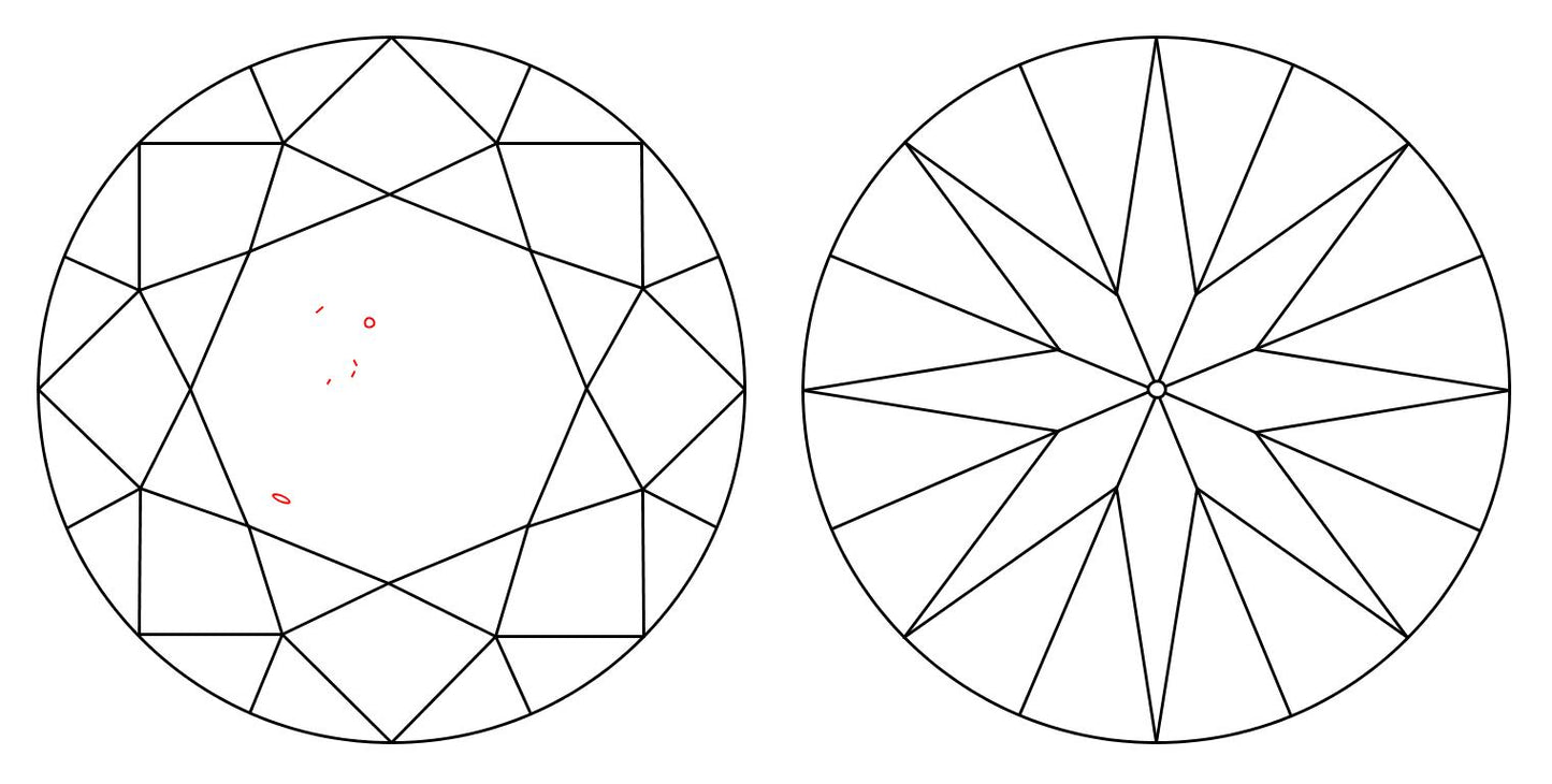 GIA 1.22 K-VS1 Round Diamond