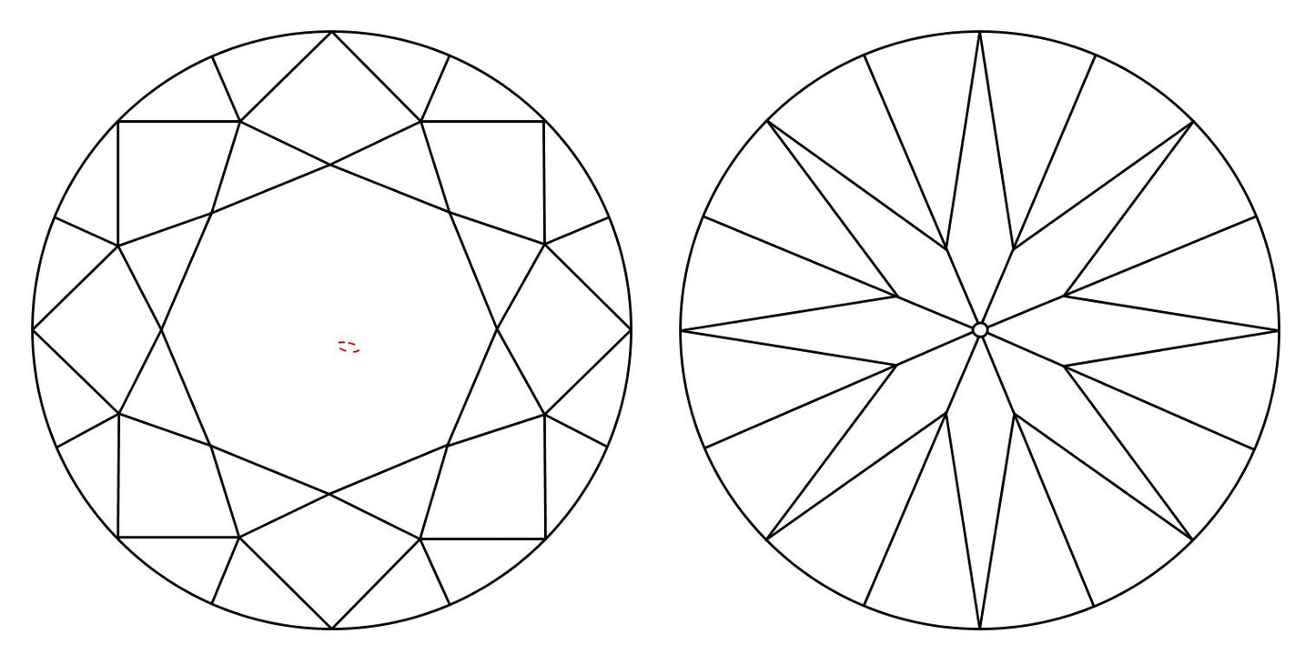 GIA 1.21 H-VVS2 Round Diamond