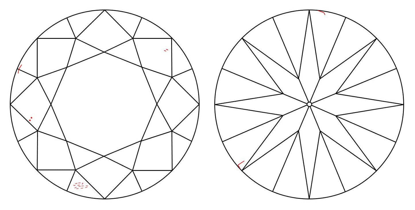 GIA 1.07 H-VS1 Round Diamond