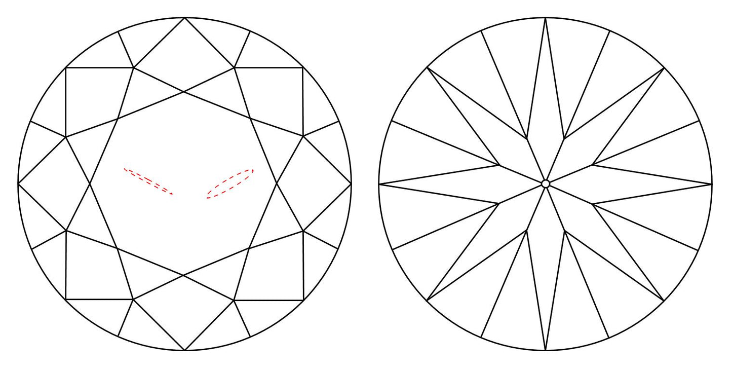 GIA 1.06 H-VS1 Round Diamond