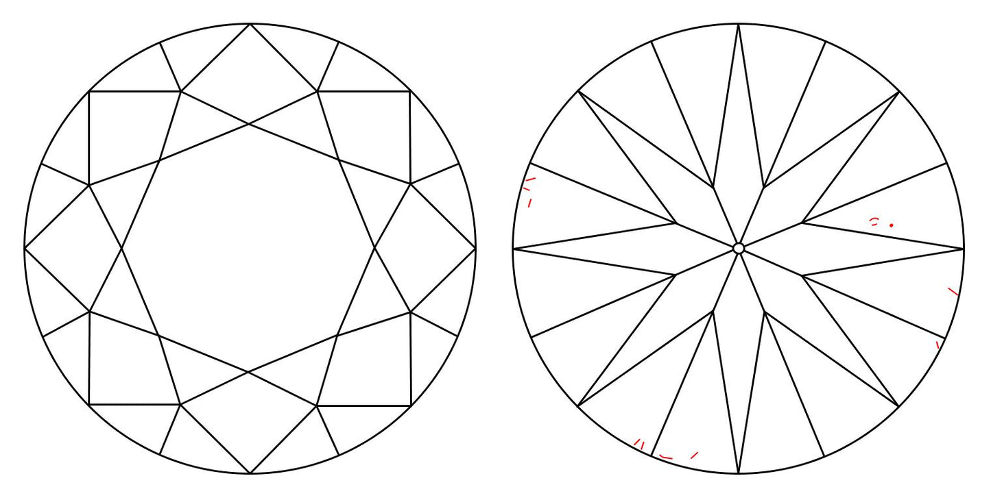 GIA 1.01 H-VVS1 Round Diamond