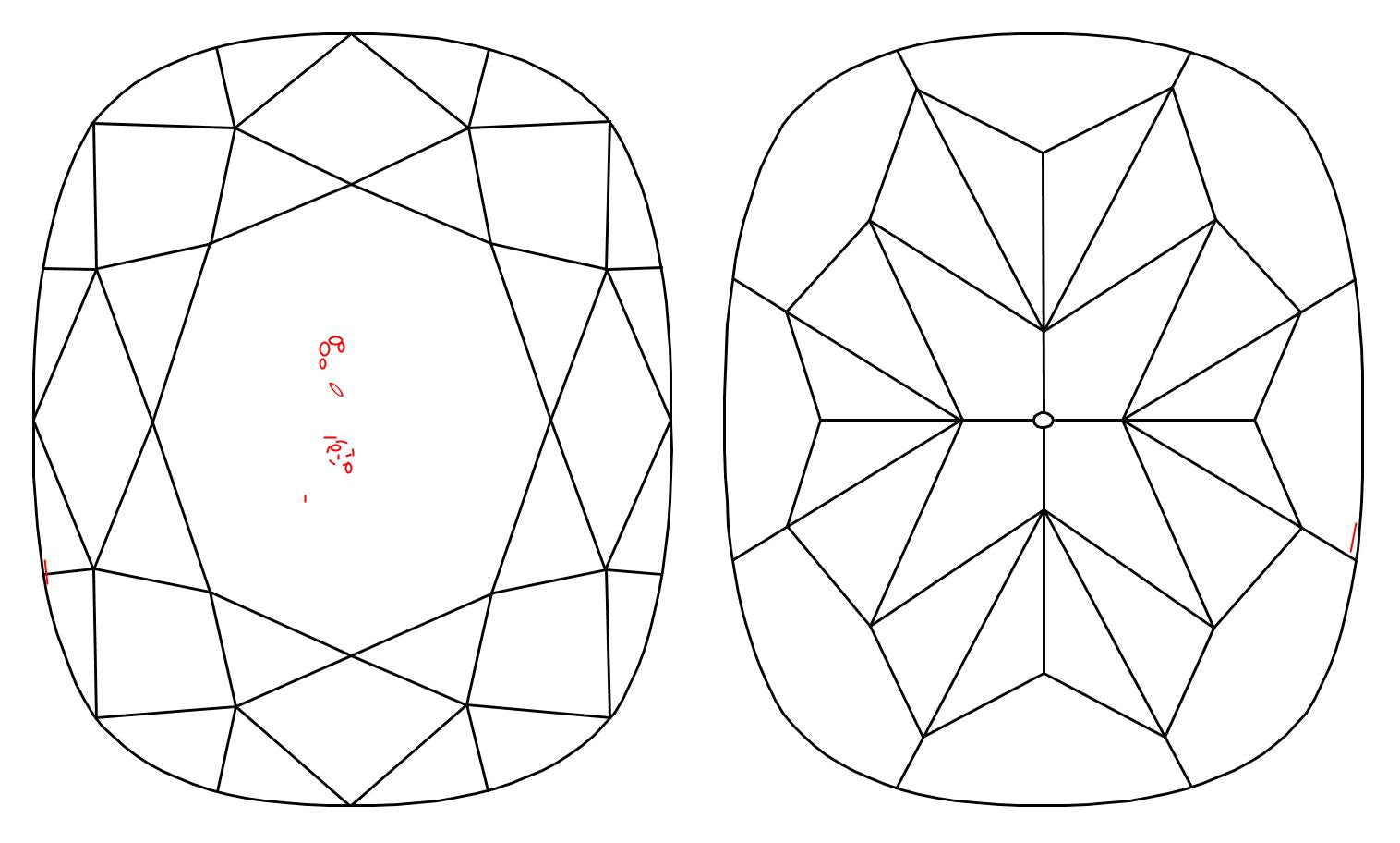 GIA 2.17 I-VS2 Cushion Diamond
