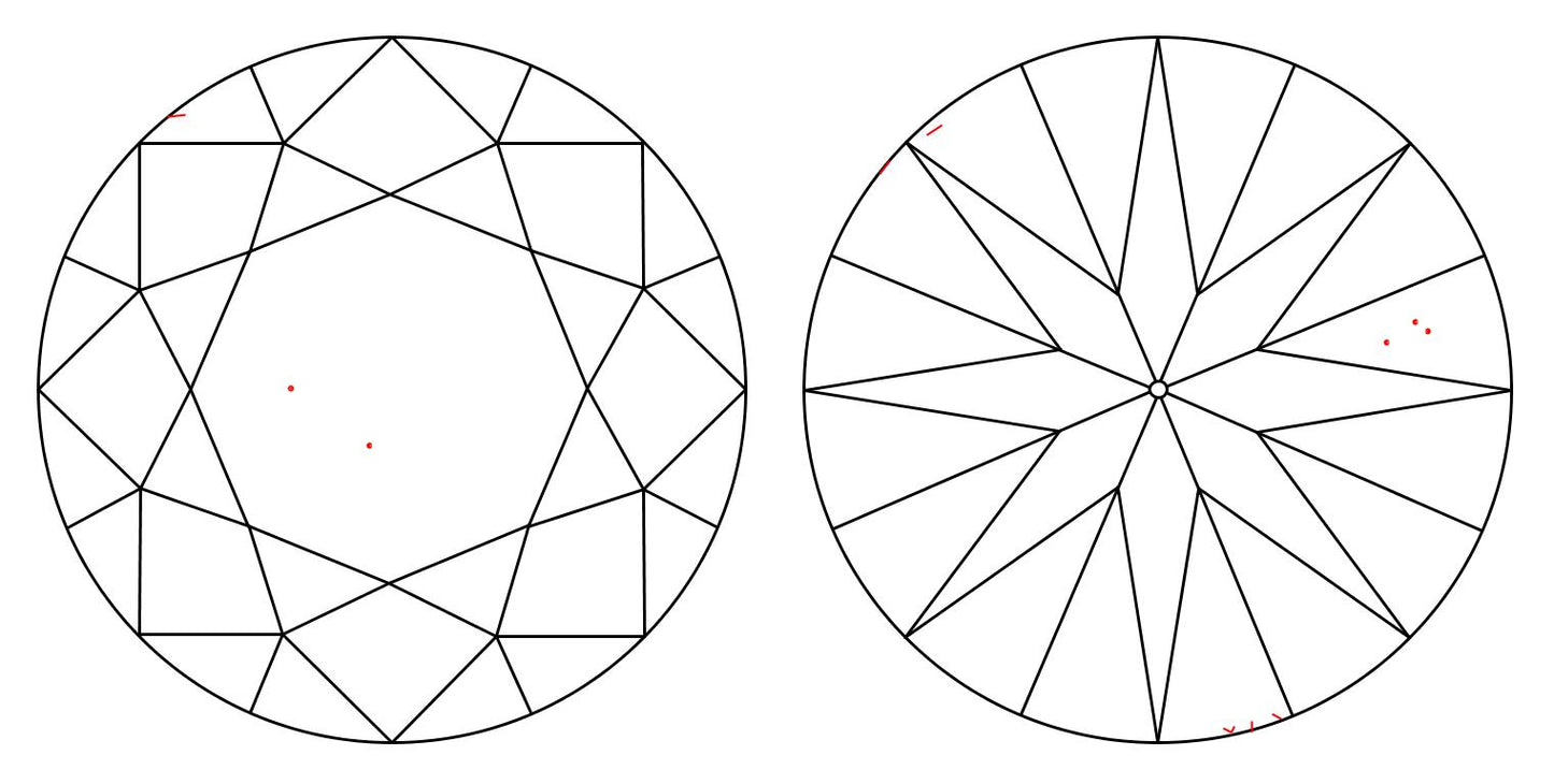 GIA 1.03 G-VVS1 Round Diamond