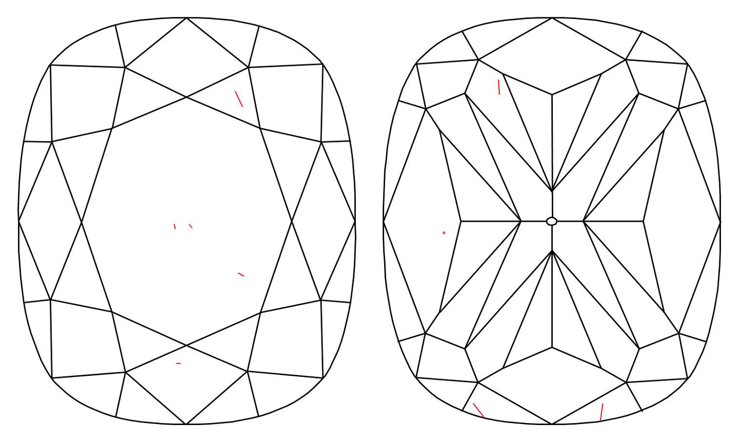 GIA 1.51 J-VS1 Cushion Diamond