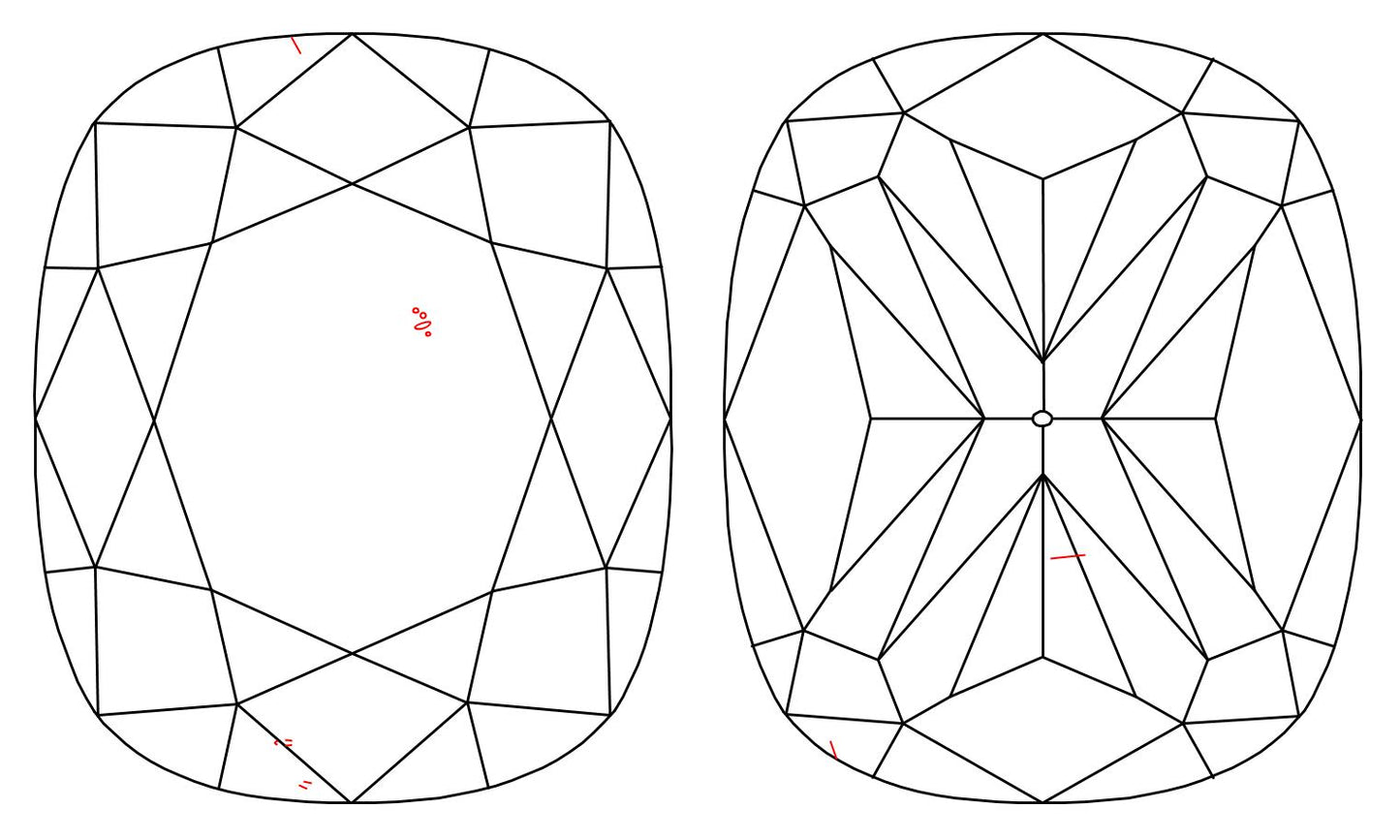 GIA 1.51 J-VS1 Cushion Diamond