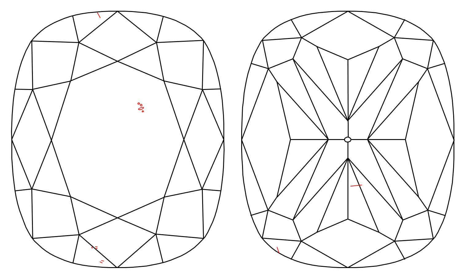 GIA 1.51 J-VS1 Cushion Diamond