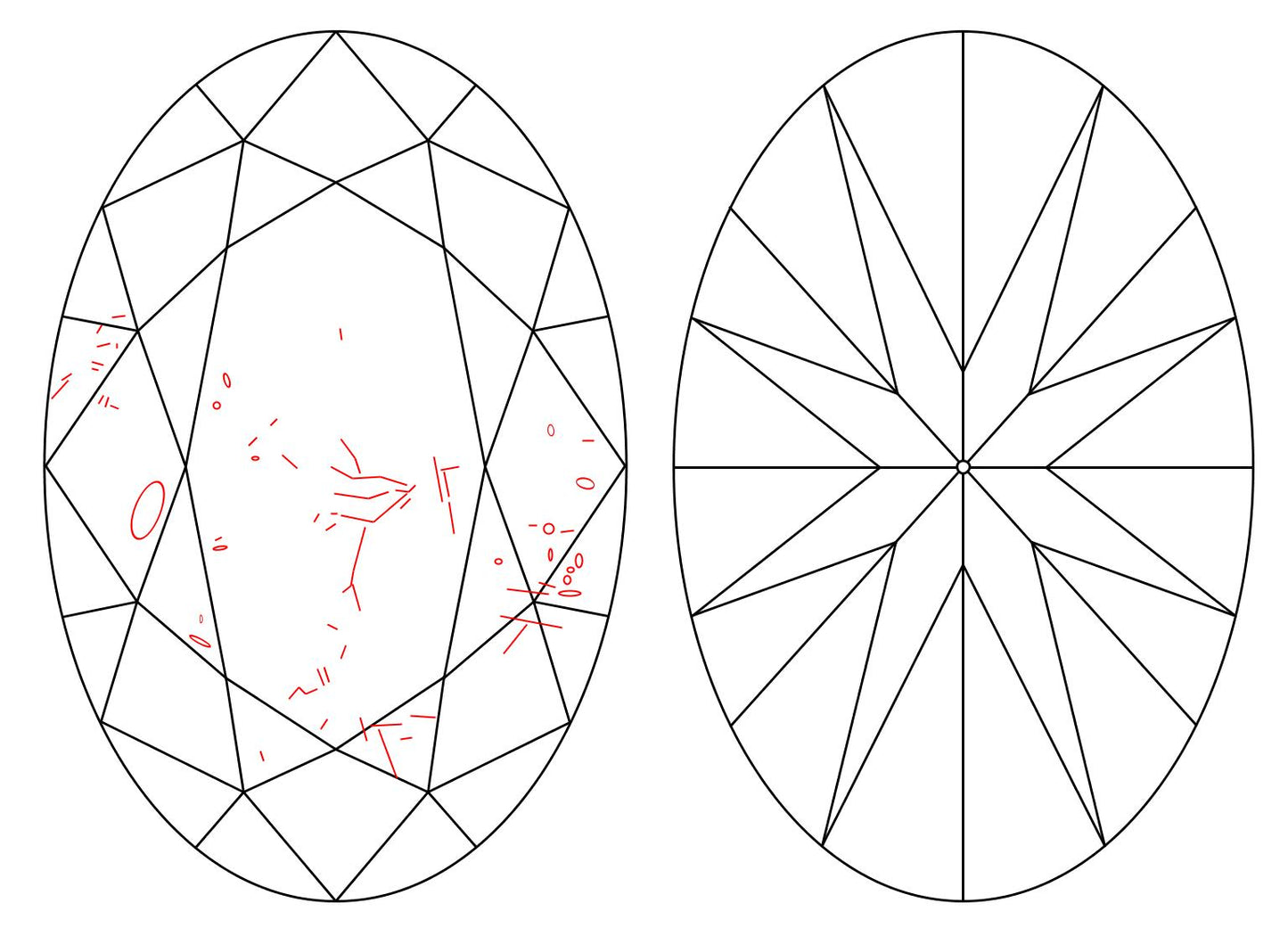 GIA 1.51 L-SI2 Oval Diamond