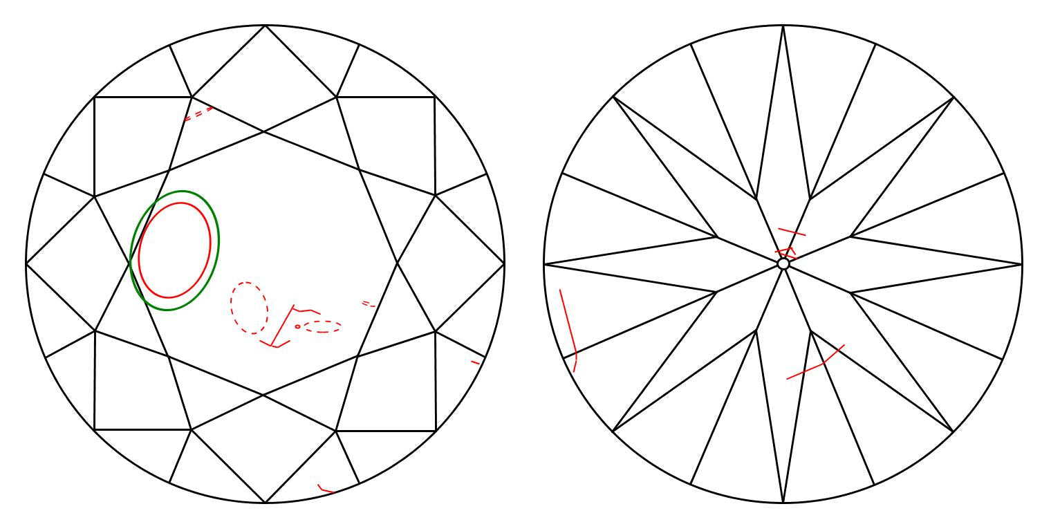 GIA 1.01 G-SI2 Round Diamond
