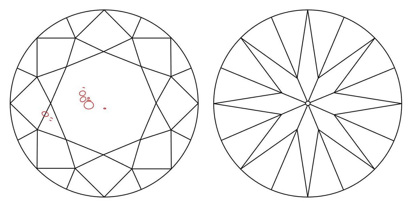 GIA 1.5 I-SI2 Round Diamond