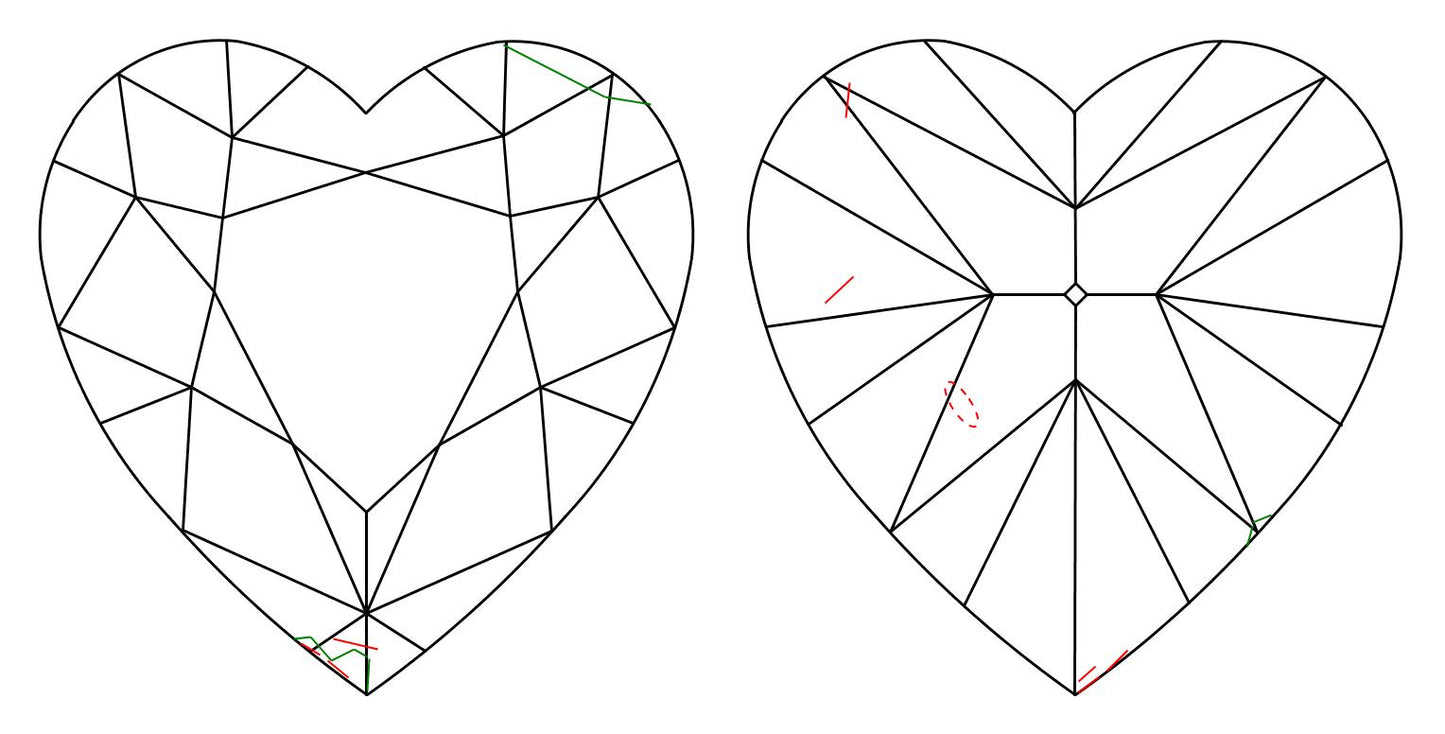 GIA 1 Fancy Yellow-VS2 Heart Diamond
