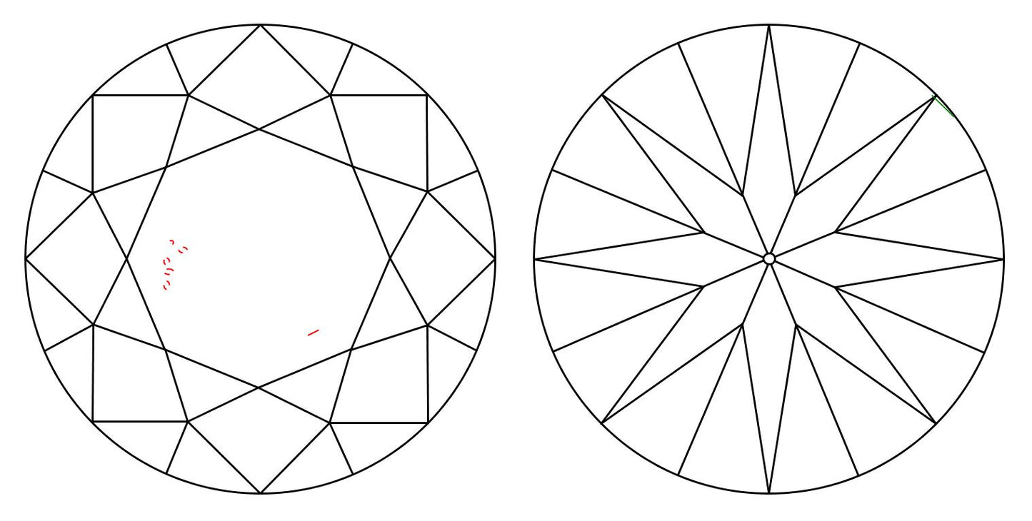 GIA 1.01 H-VVS2 Round Diamond