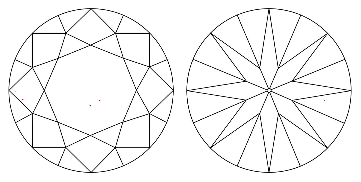 GIA 1.2 D-VVS2 Round Diamond