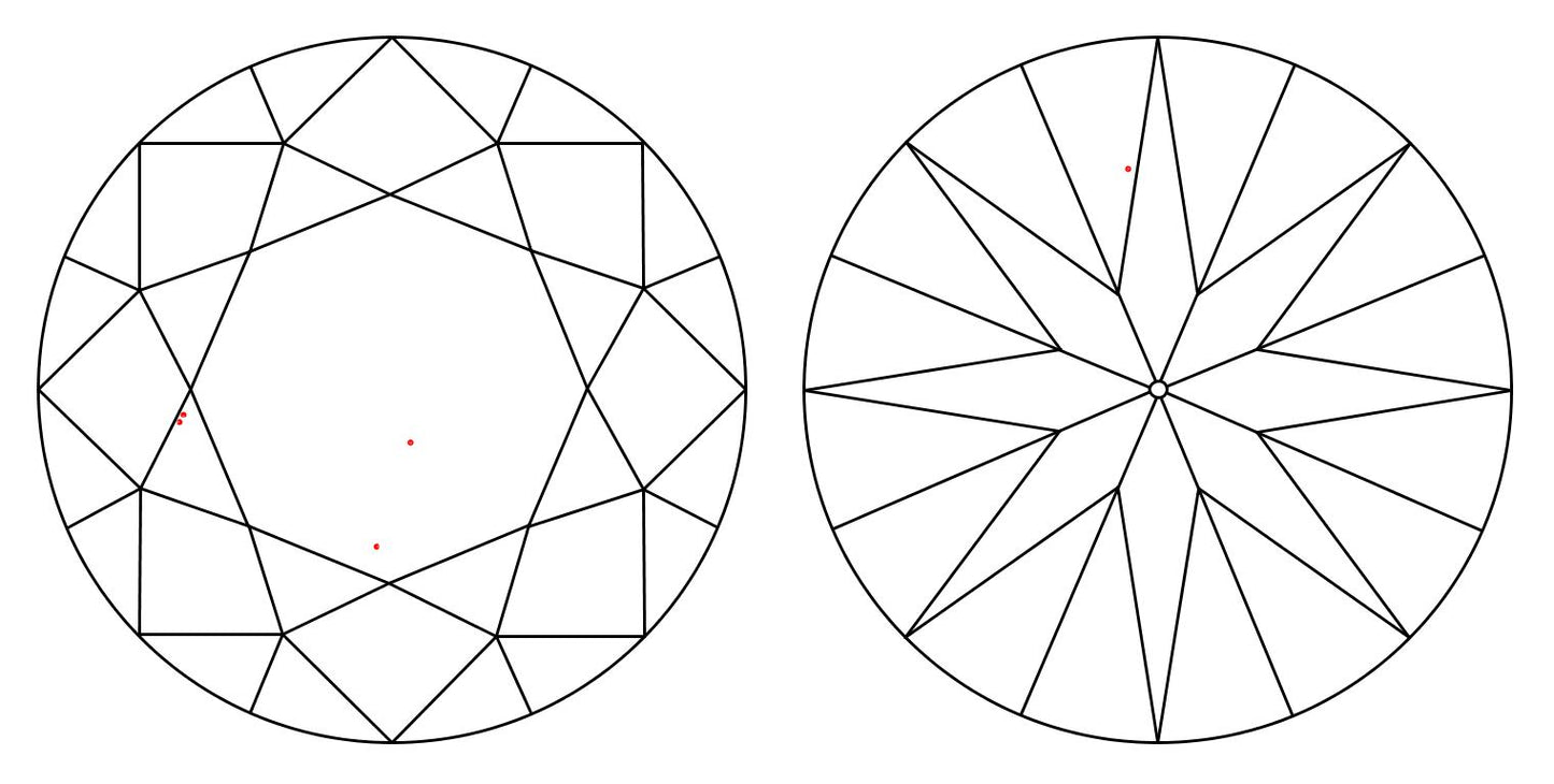 GIA 1.11 D-VVS2 Round Diamond