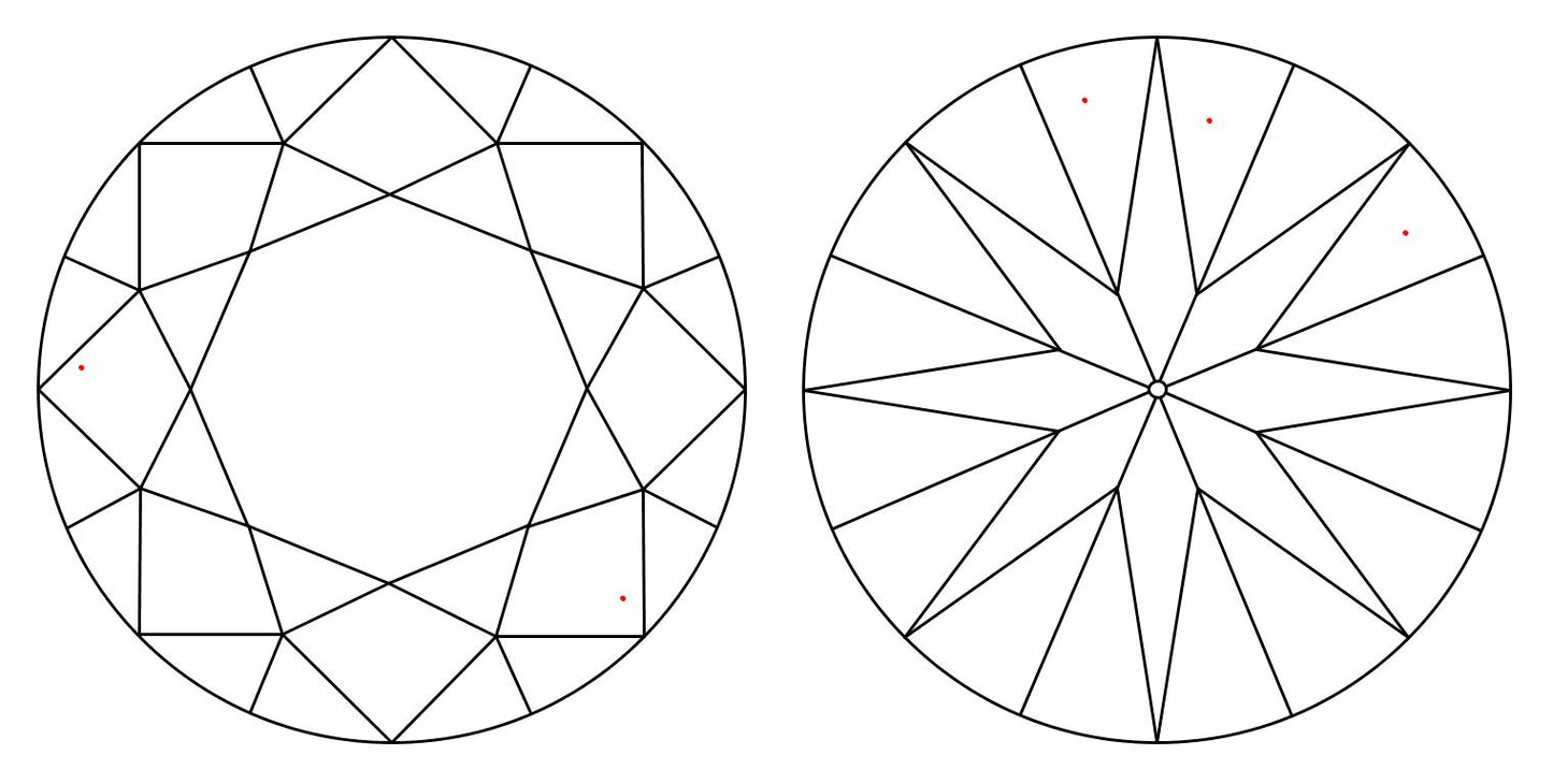 GIA 1.01 H-VVS2 Round Diamond