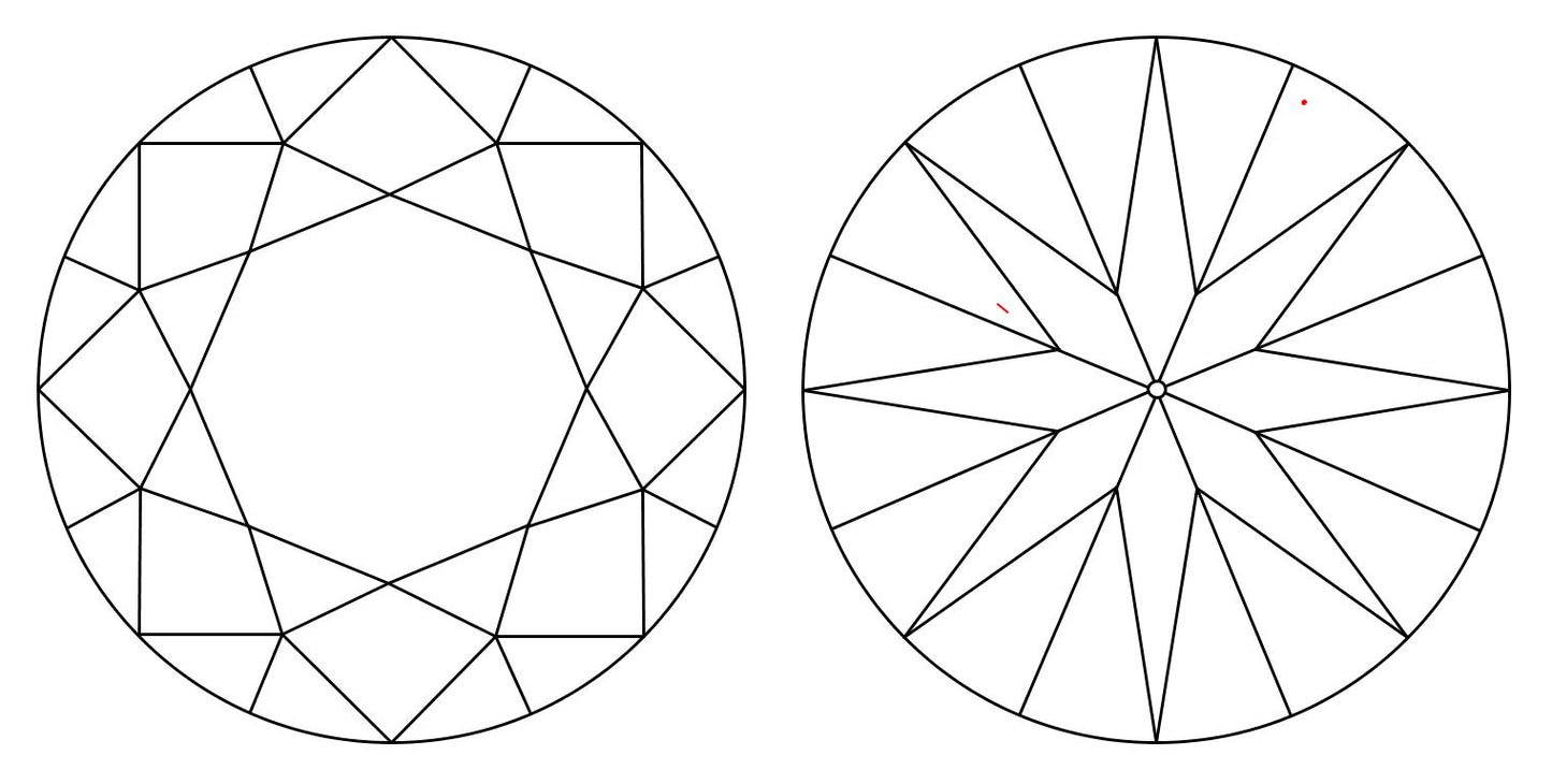 GIA 1.5 E-VVS1 Round Diamond