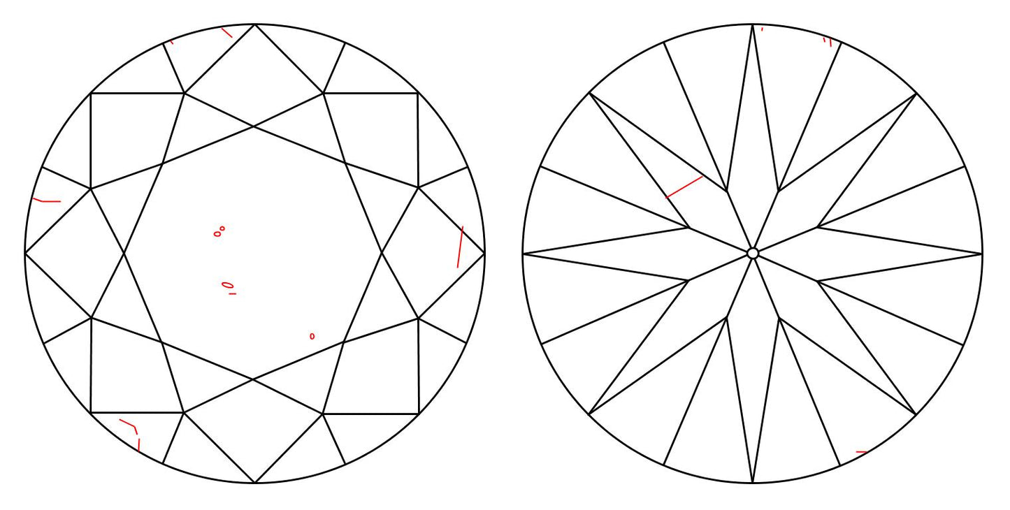 GIA 5.51 F-VS2 Round Diamond
