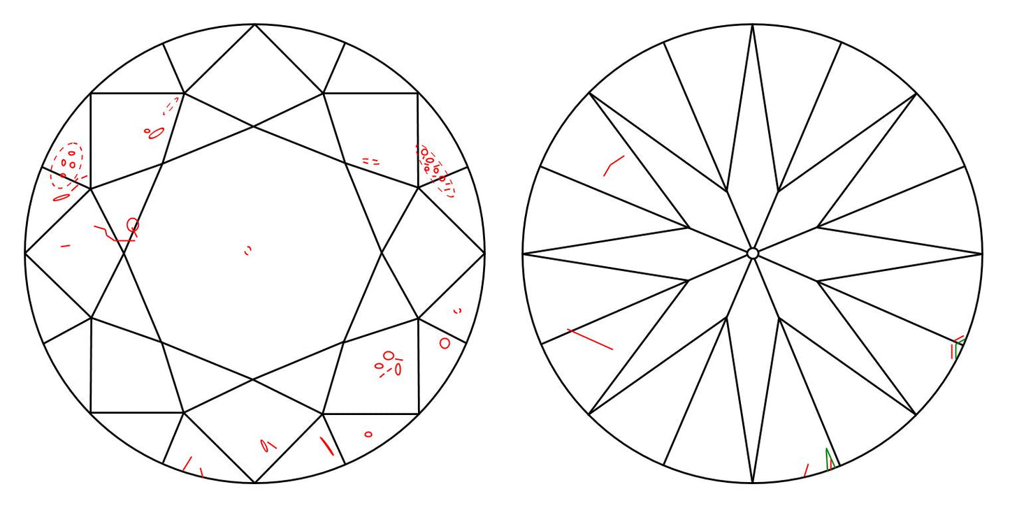 GIA 2.01 J-SI2 Round Diamond