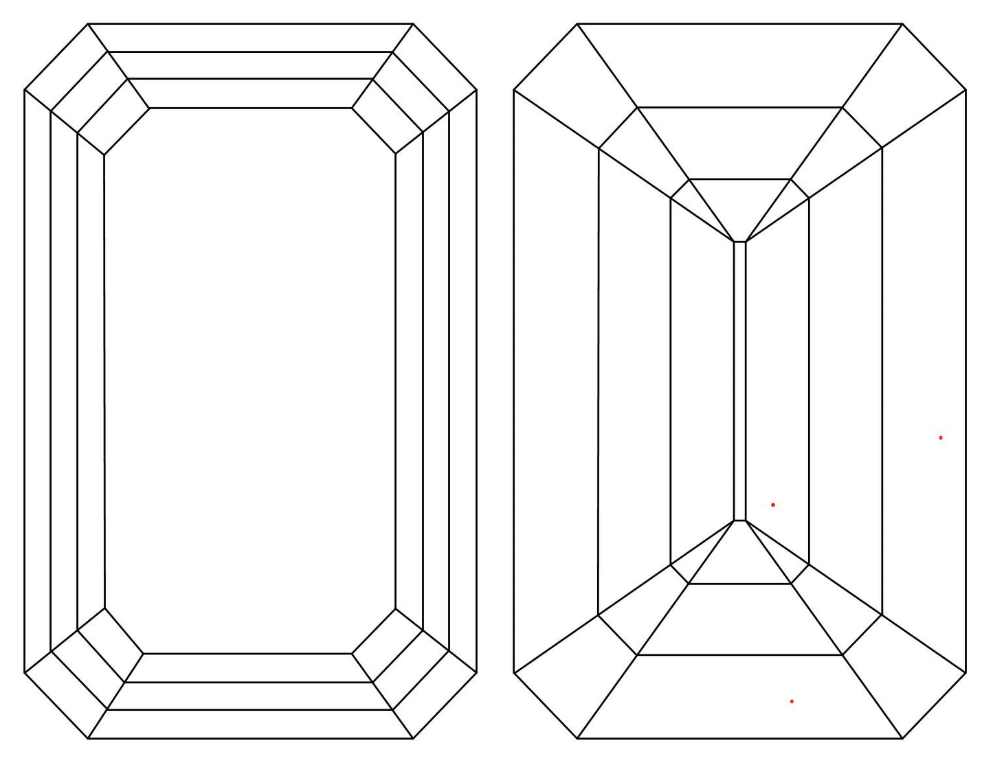 GIA 2.29 E-VVS1 Emerald Diamond