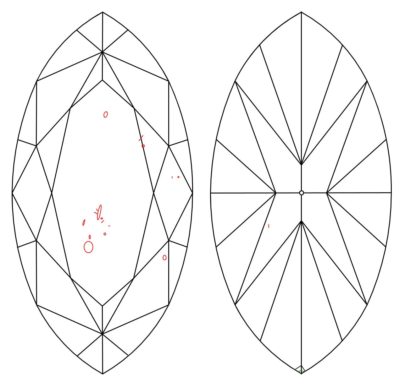 GIA 1.07 D-SI1 Marquise Diamond