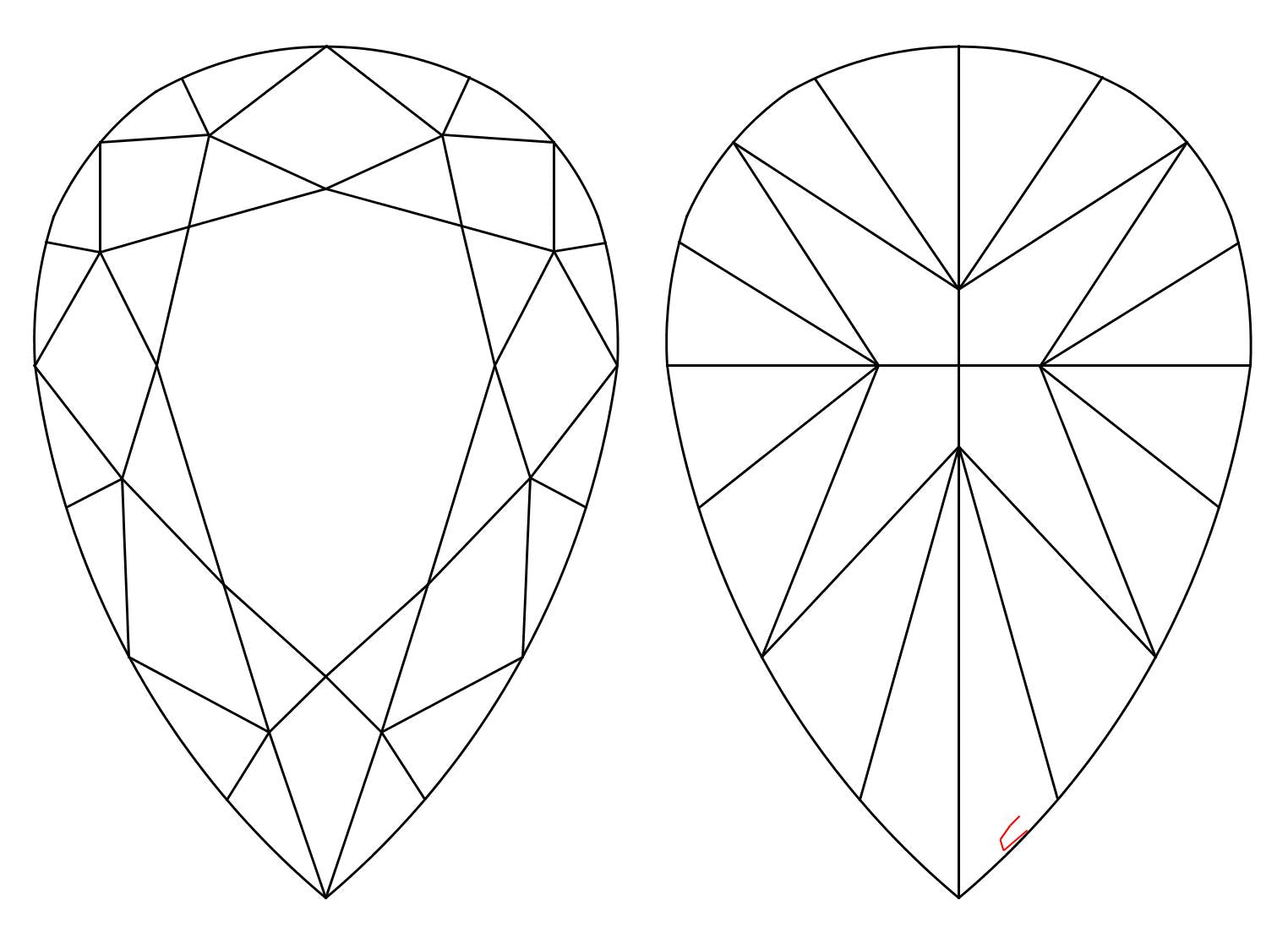 GIA 10.03 E-VS1 Pear Diamond
