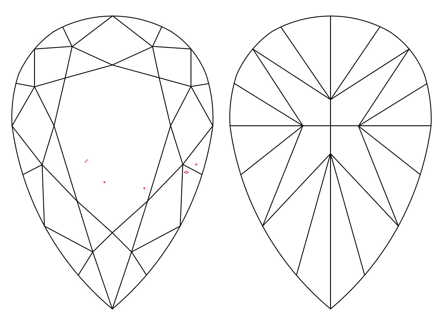 GIA 10.22 F-VS1 Pear Diamond