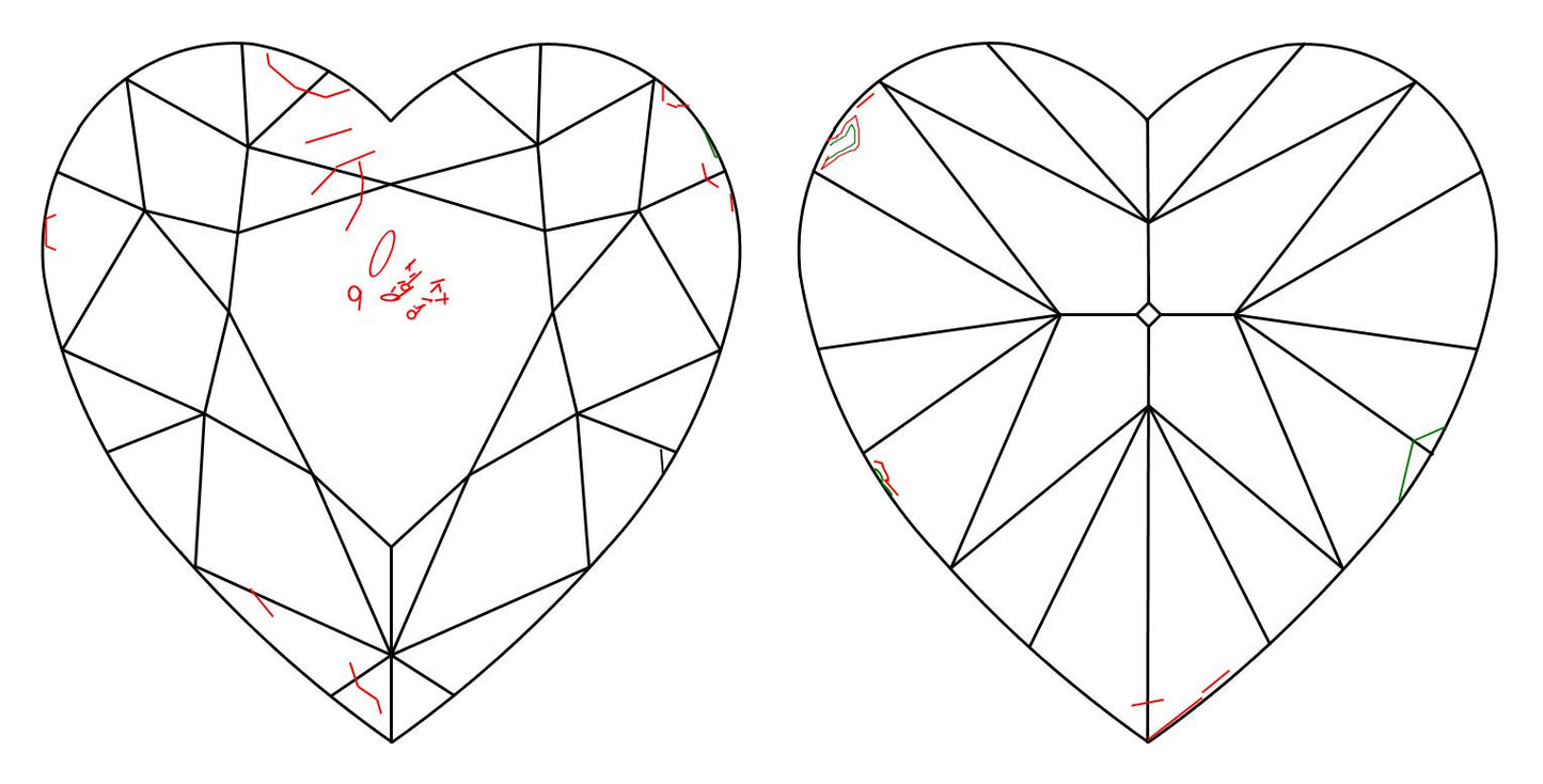 GIA 5.08 Fancy Light Yellow-SI2 Heart Diamond