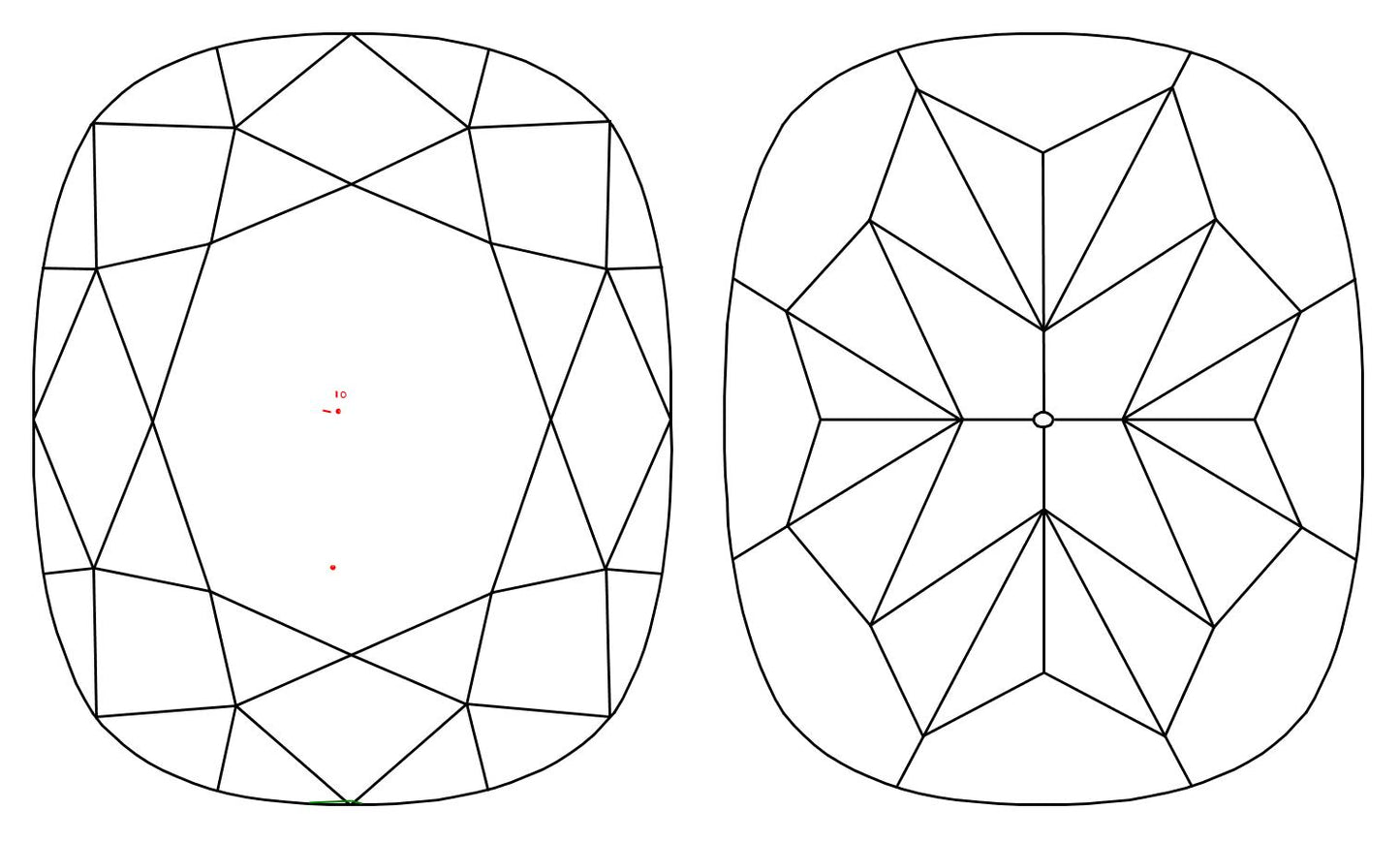 GIA 1.08 F-VS1 Cushion Diamond