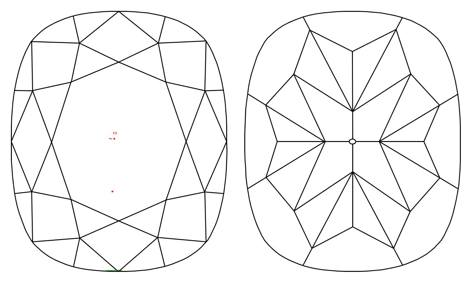 GIA 1.08 F-VS1 Cushion Diamond