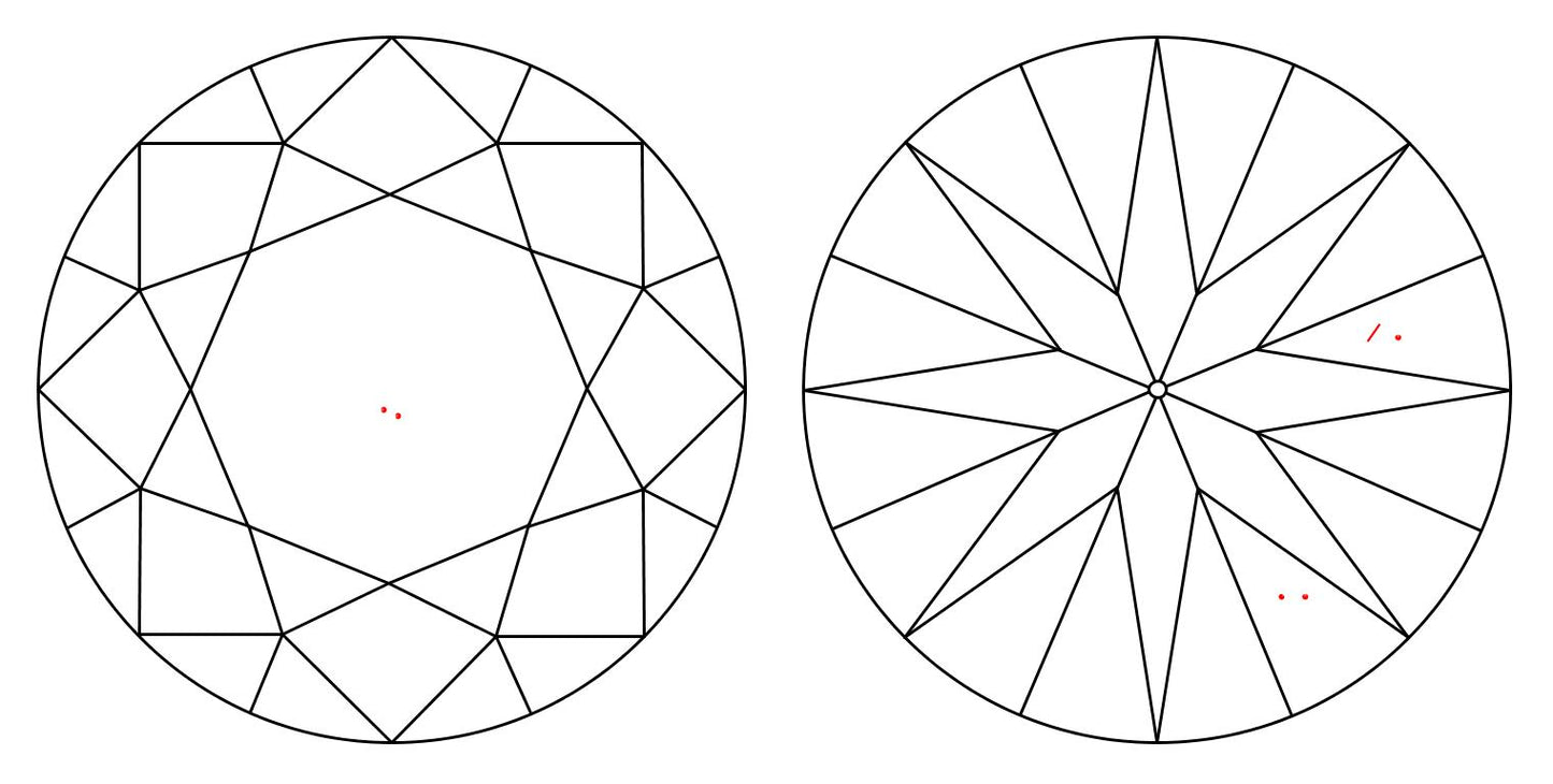 GIA 1.01 H-VVS2 Round Diamond