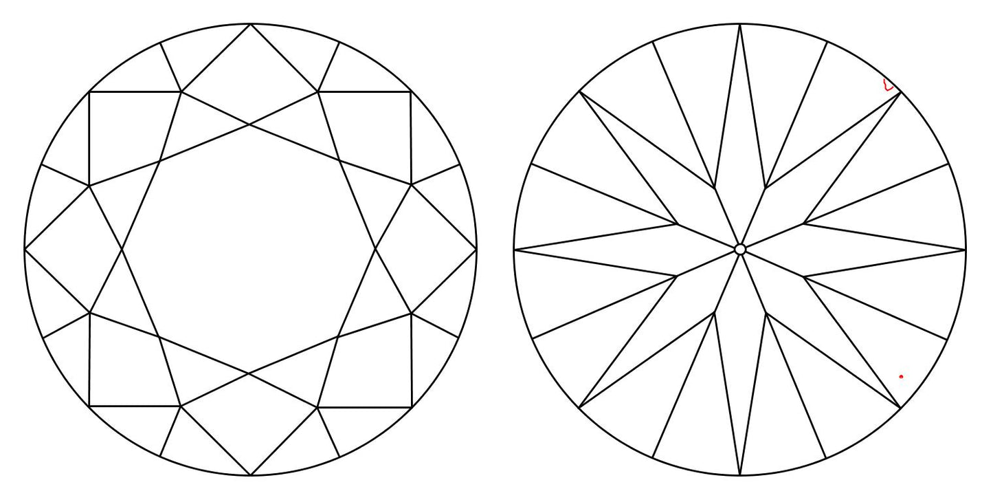 GIA 1.02 I-VVS1 Round Diamond