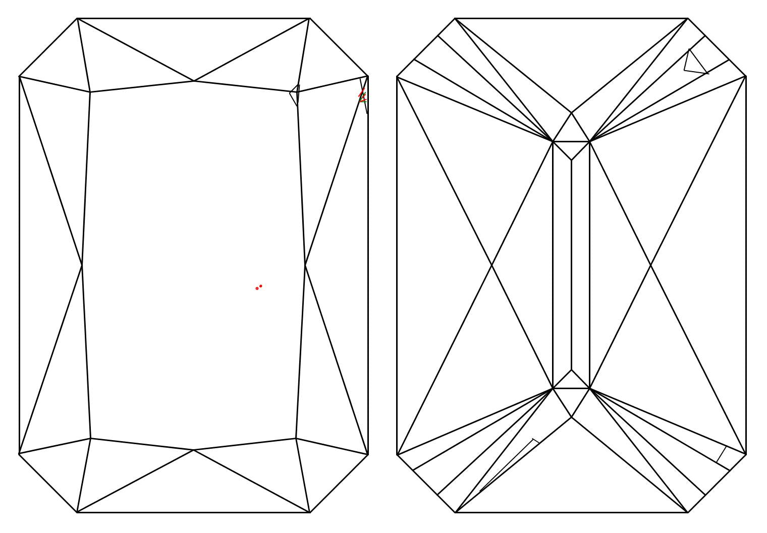 GIA 1.03 H-VVS2 Radiant Diamond