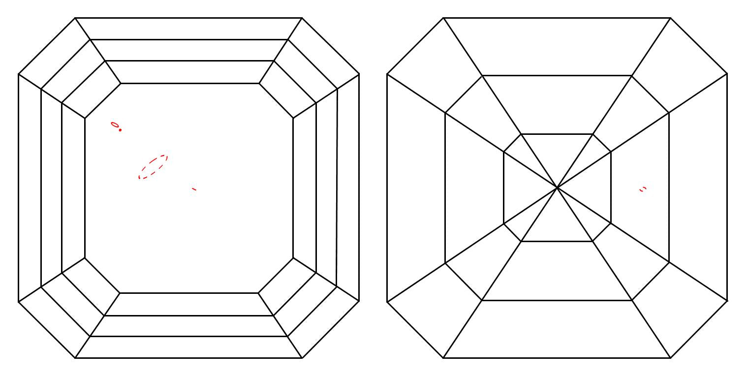 GIA 1.04 E-VS1 Asscher Diamond