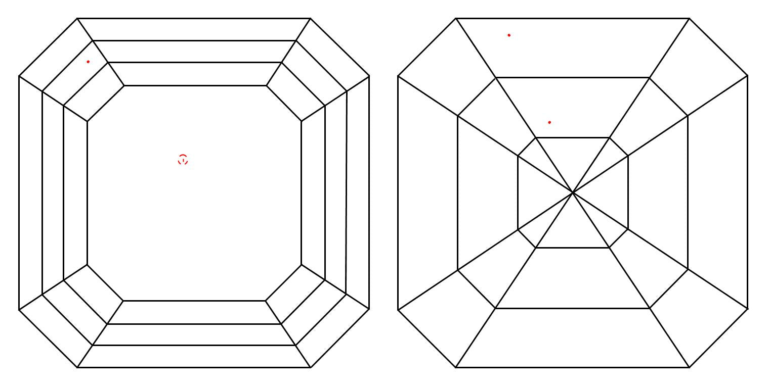 GIA 1.01 E-VS1 Asscher Diamond