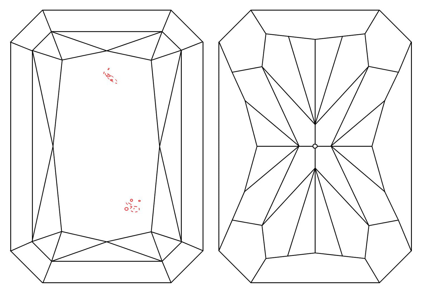 GIA 1.01 J-VS2 Radiant Diamond